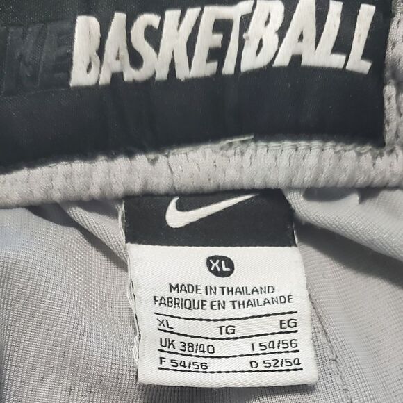 Nike Gray & White Nike Basketball Shorts - Picture 5 of 6